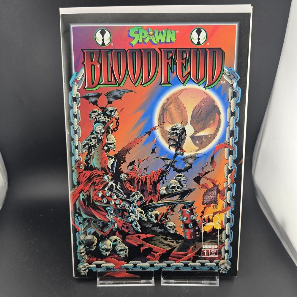 Spawn Blood Feud #1 (1995) Image Comics - Alan Moore - VF/NM 9.0 - High Gloss